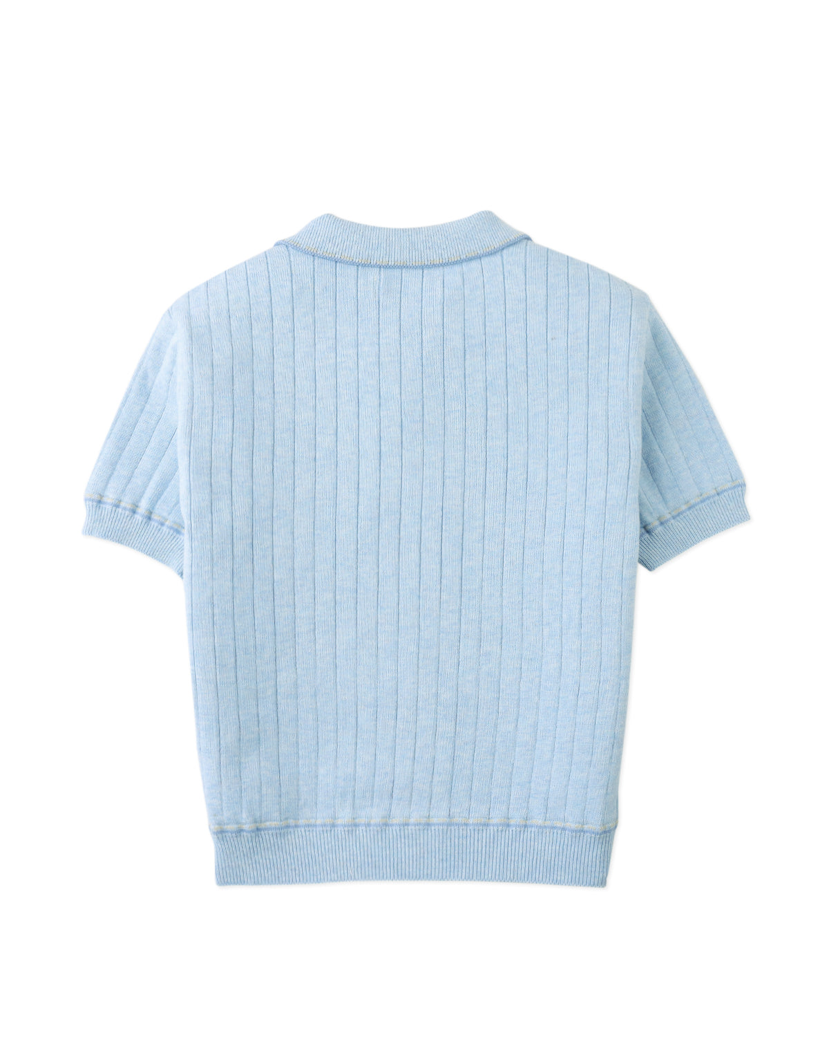 Reiner Polo Shirt with Striped Tipping Accents