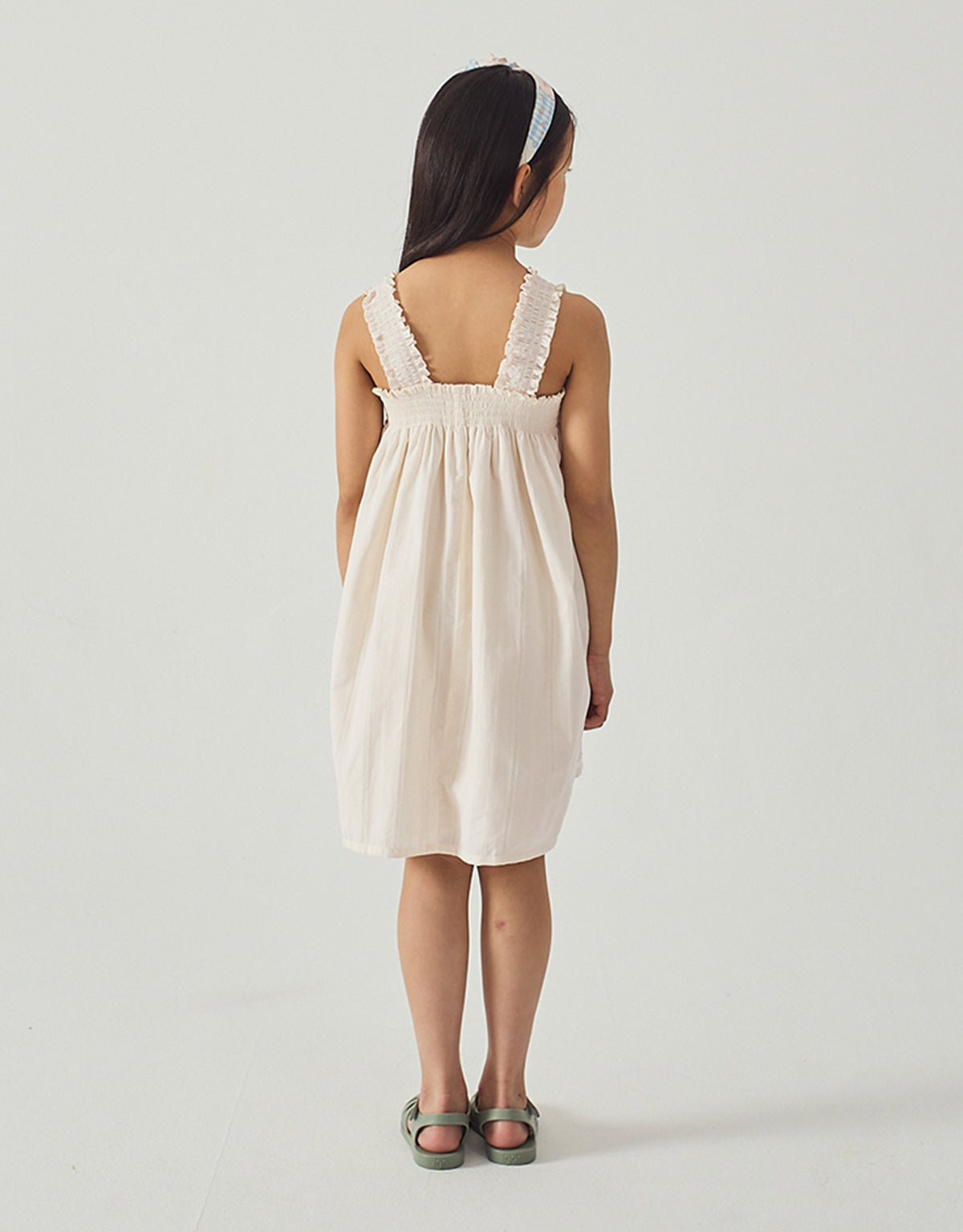 Alessia Cross-Stitch Embroidered Dress