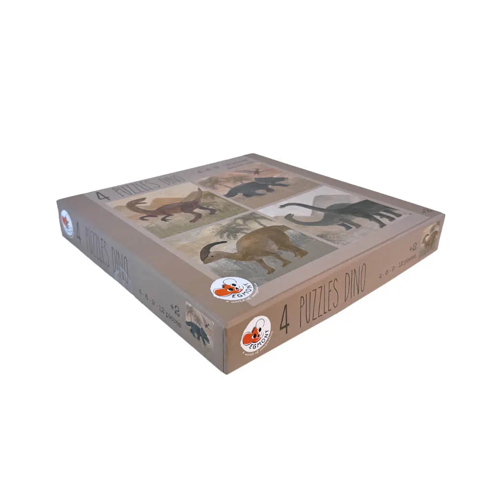Dinosaur Puzzles (Set of 4)