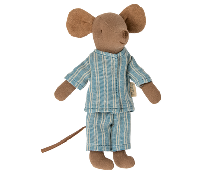 Ratón hermano mayor en caja de cerilla
