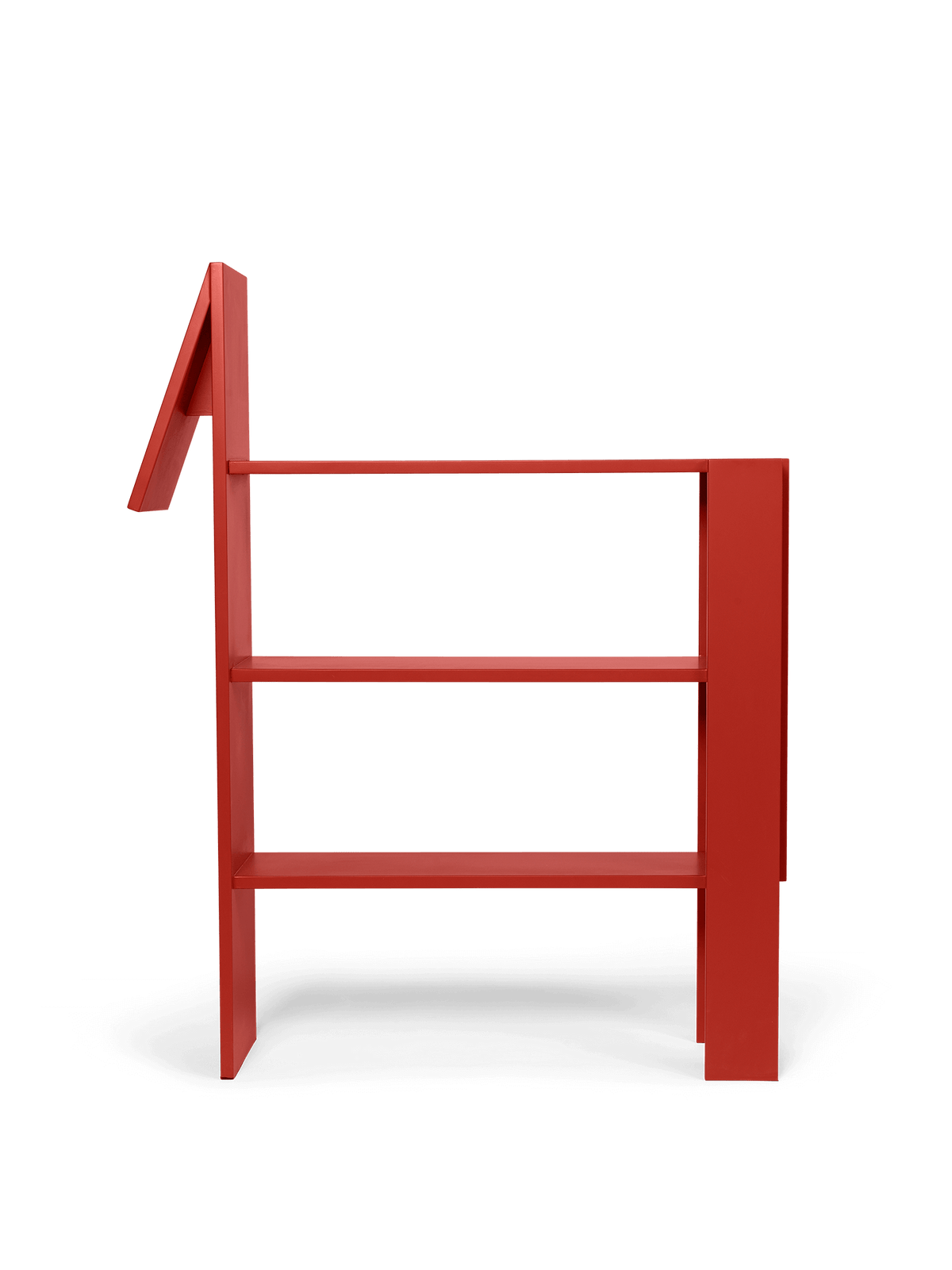 Horse Bookcase - Poppy Red