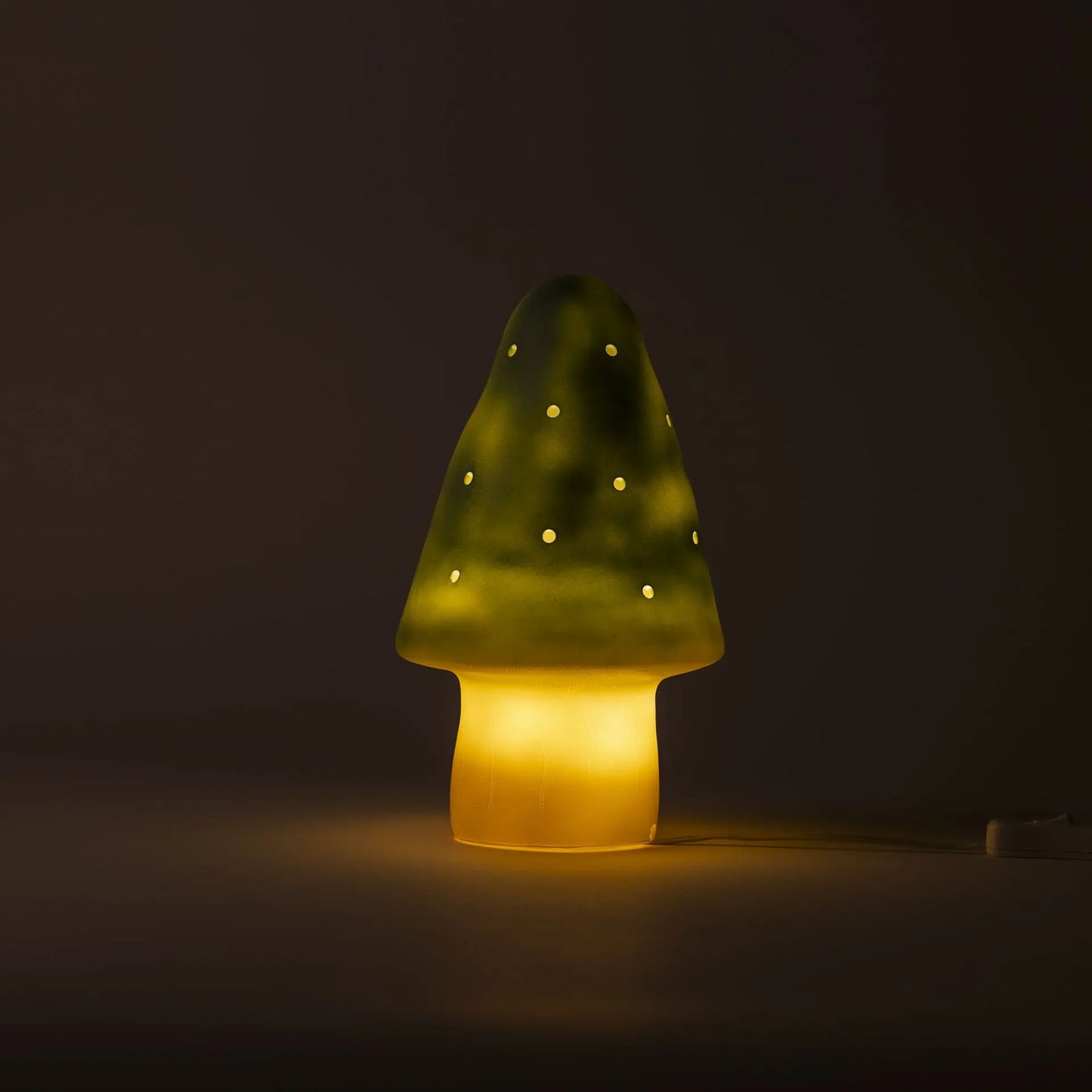 Small Mushroom Night Lamp, Almond