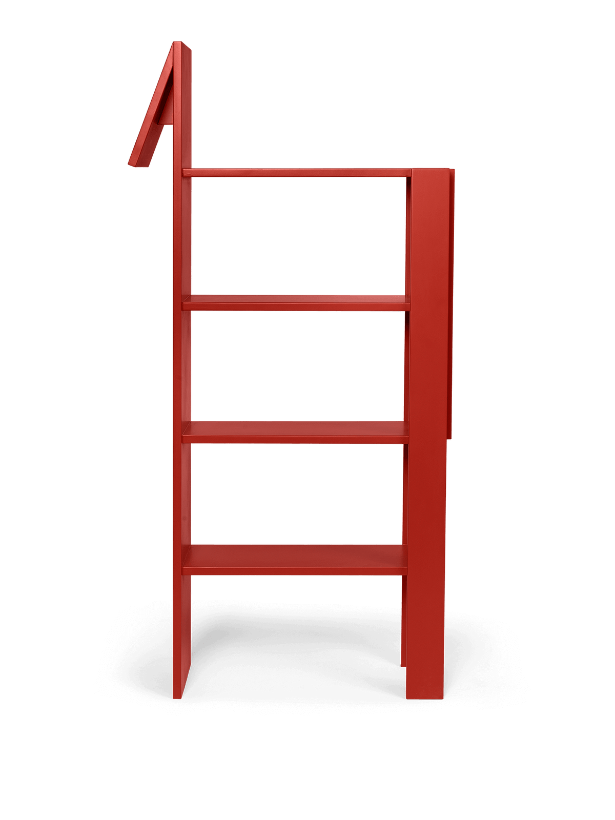 Giraffe Bookcase - Poppy Red