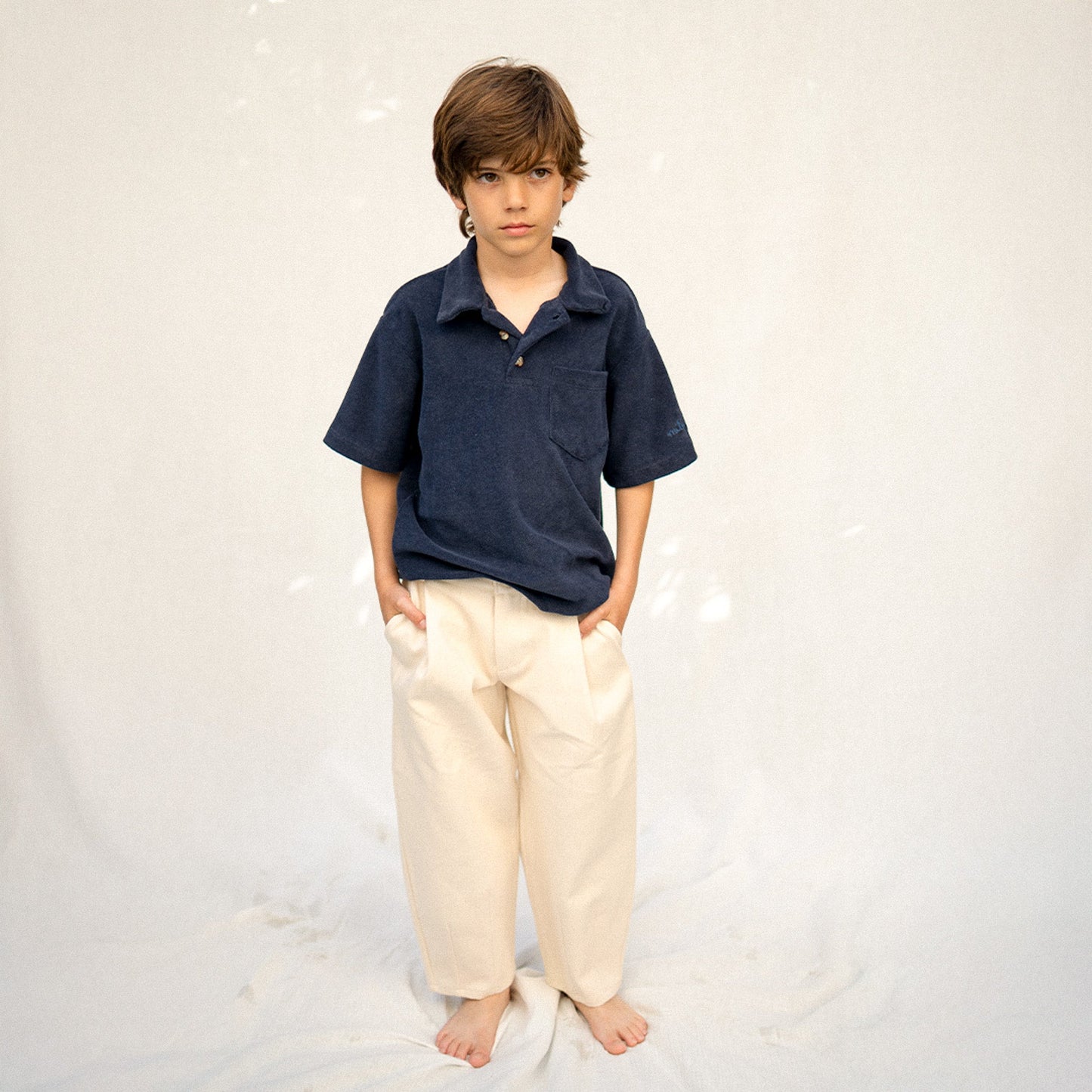 Nico Fit Pant Ecru Natural Sarga