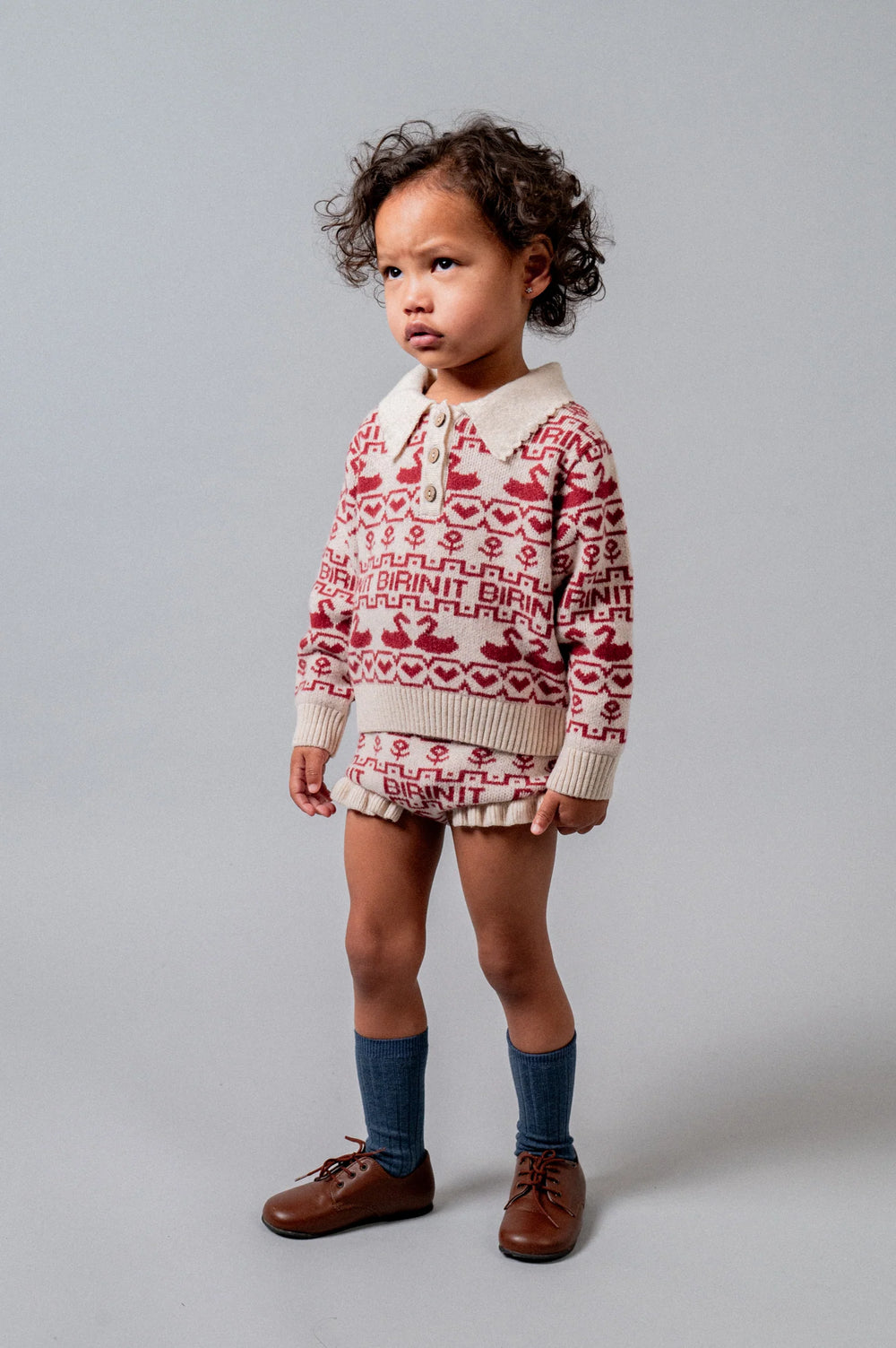 Cherry Ducks knit sweater baby