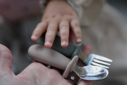 Fork/Spoon Cutlery Set (Sage/Mole)