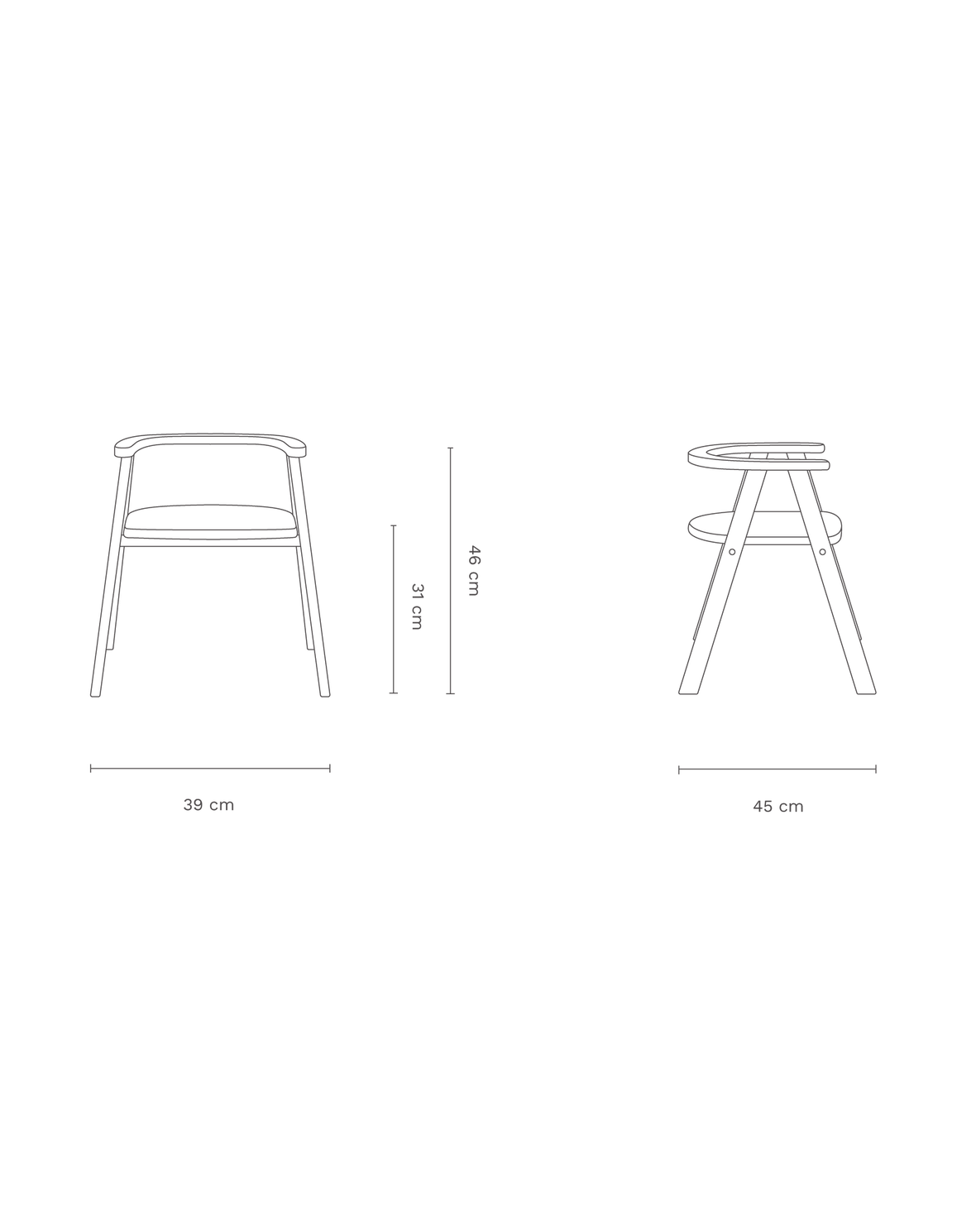 Growing Green kid's chair