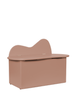 Slope Storage Bench - Rose