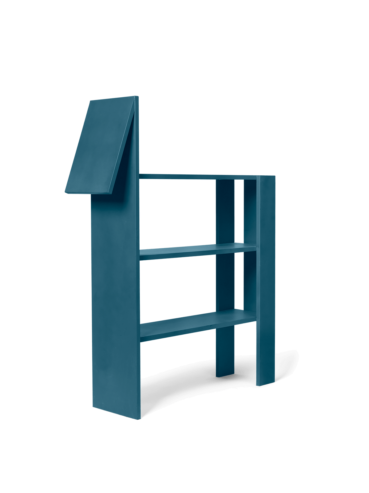 Horse Bookcase - Dark Blue