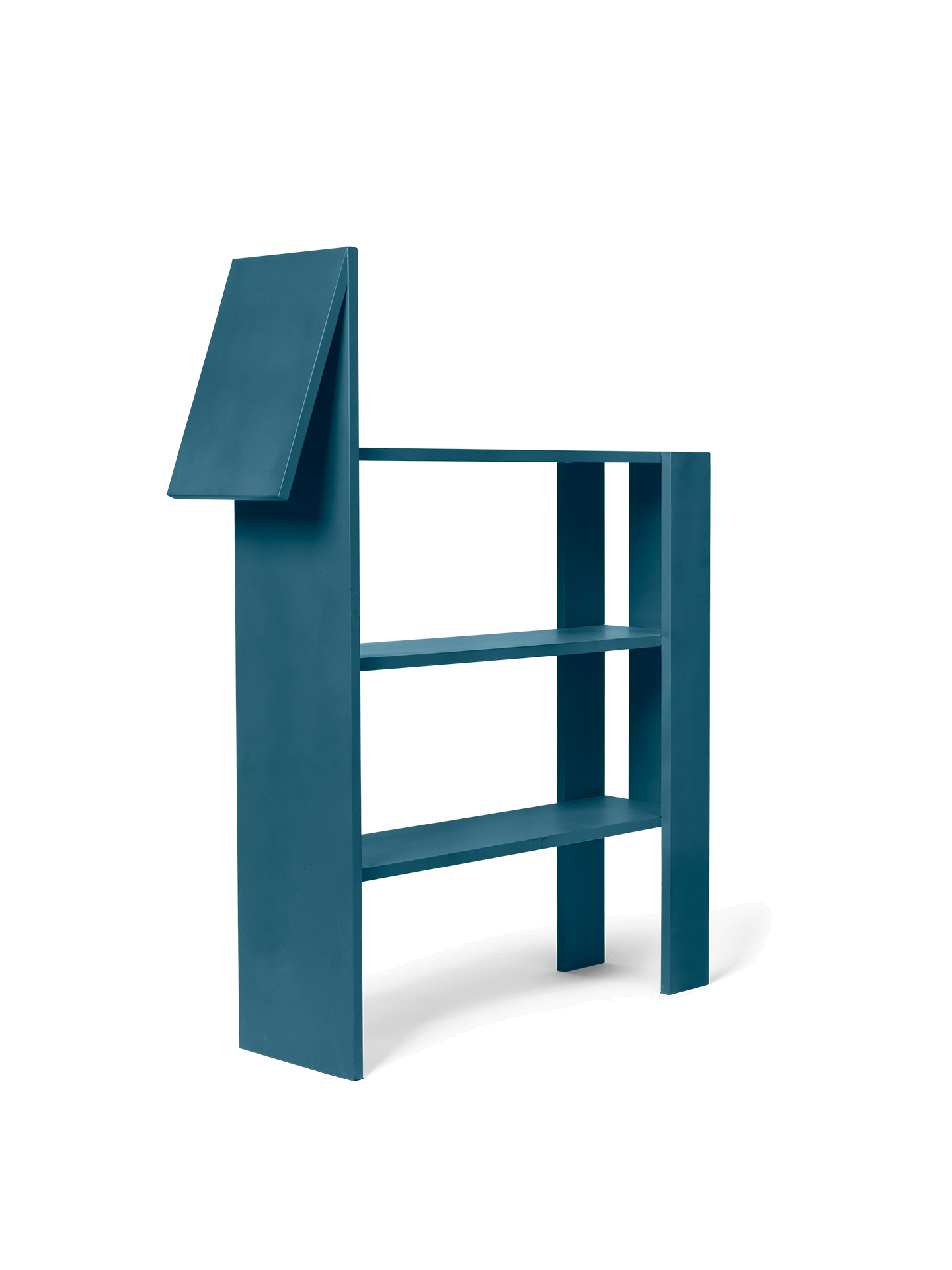 Horse Bookcase - Dark Blue