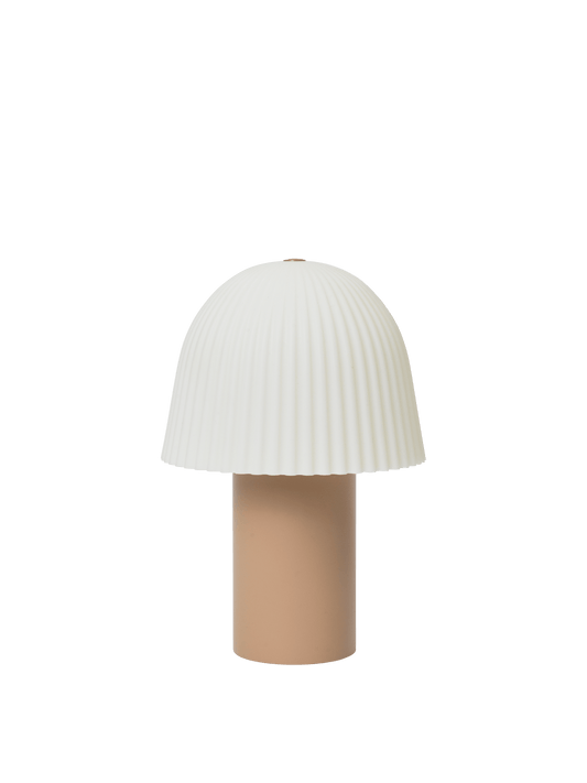 Frill Portable Lamp - Rose/White