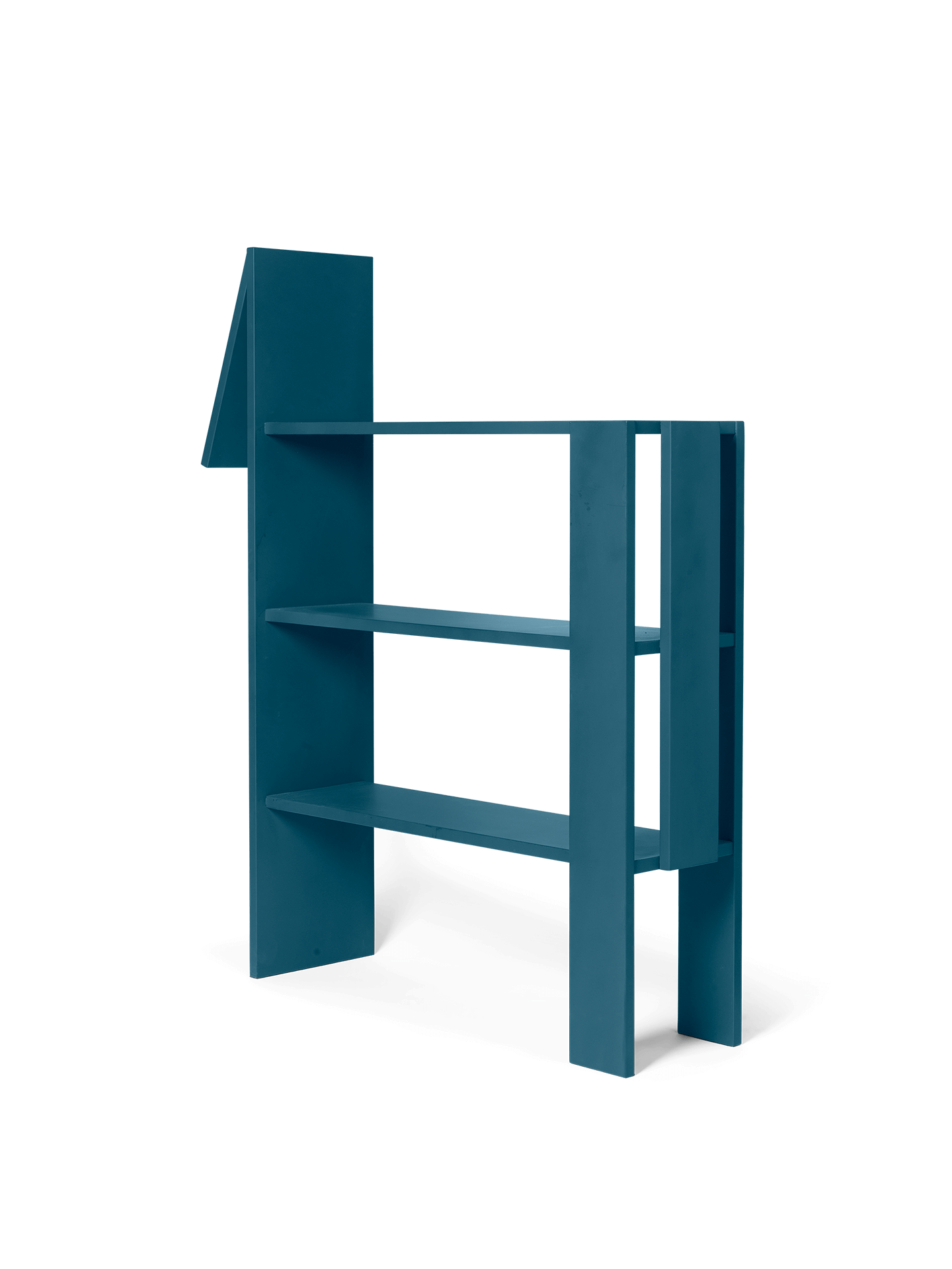 Horse Bookcase - Dark Blue