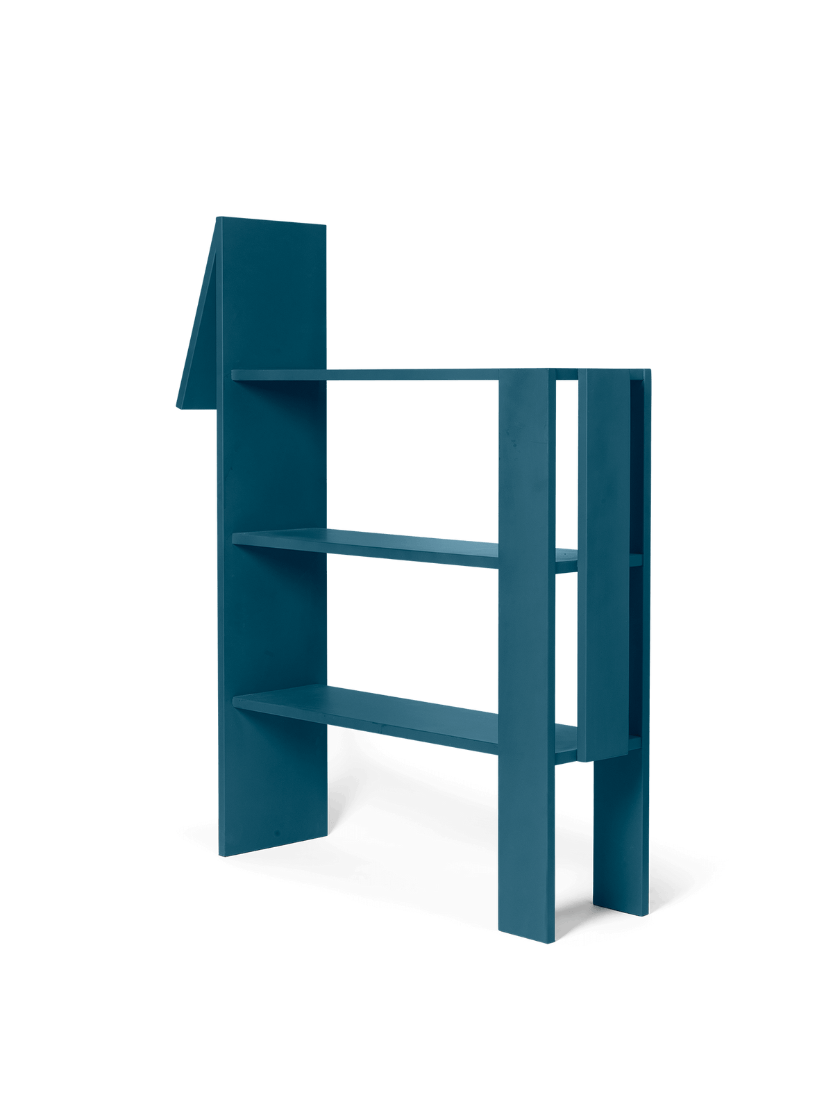 Horse Bookcase - Dark Blue