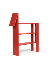 Horse Bookcase - Poppy Red