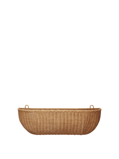 Braided Wall Pocket - 75 x 25 - Natural