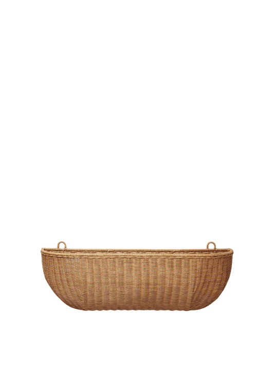 Braided Wall Pocket - 75 x 25 - Natural