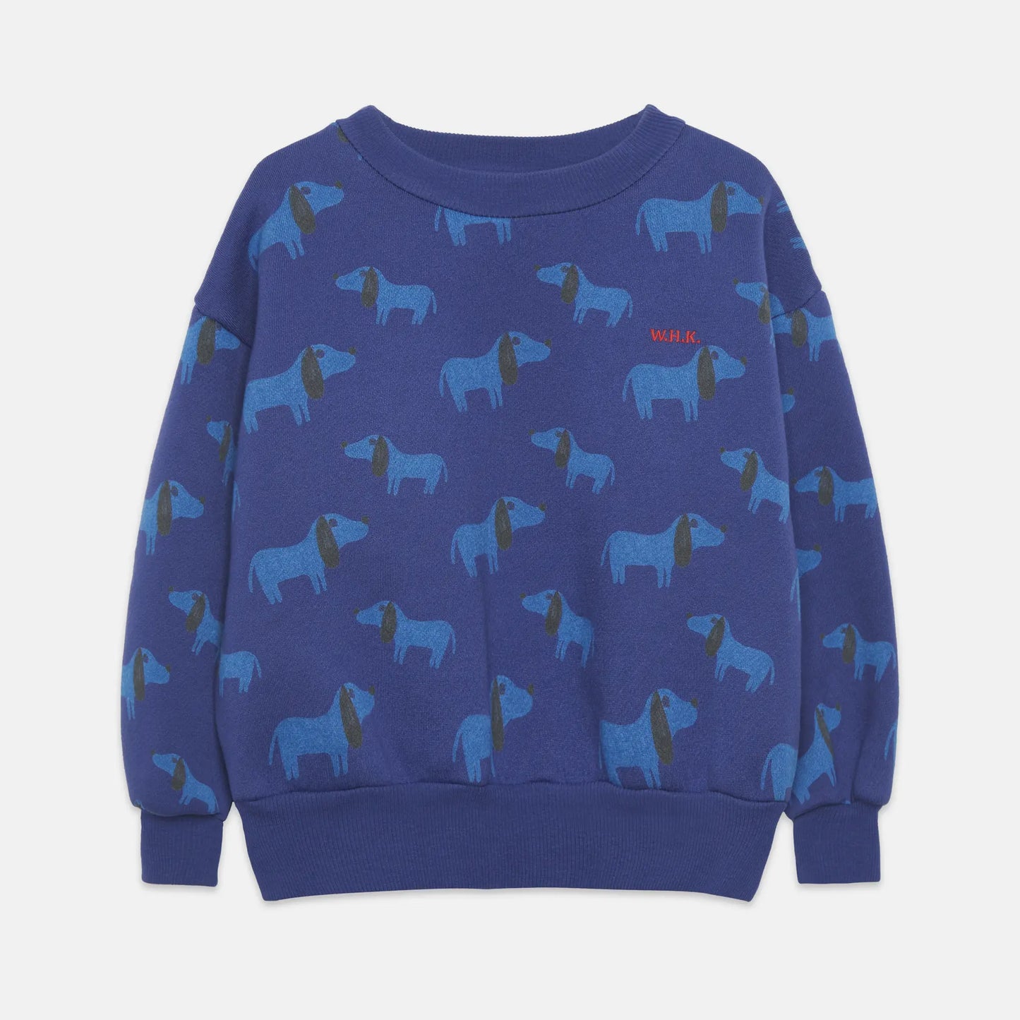Blue Dog all over sweatshirt