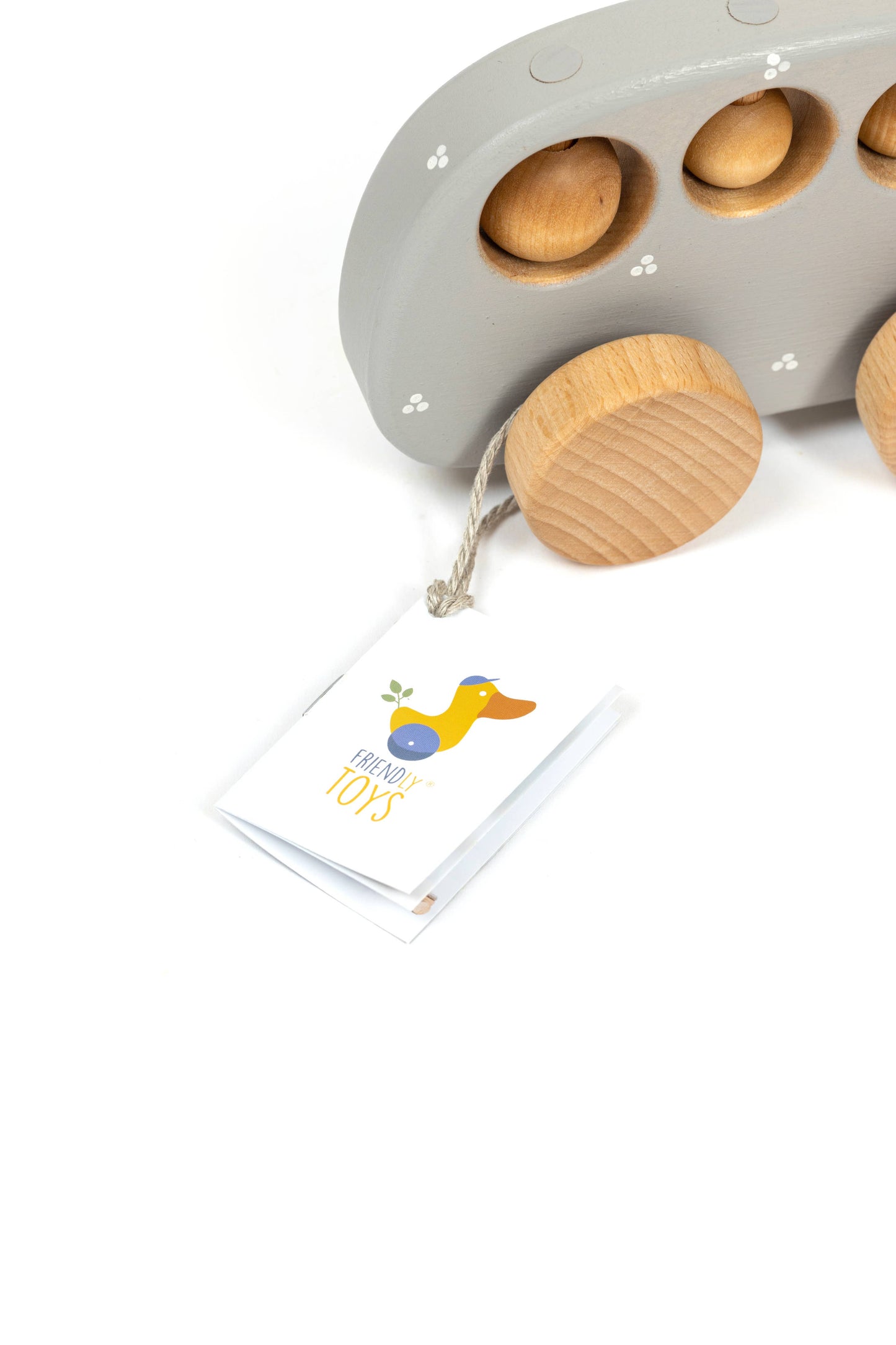 Handcrafted Birch Wood Plane Toy