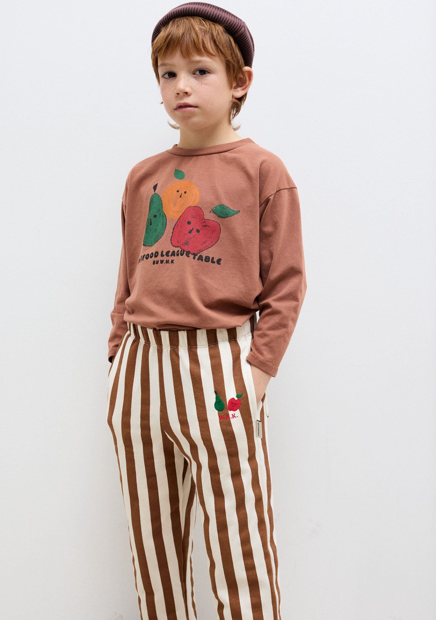 Fruity stripes sweatpants