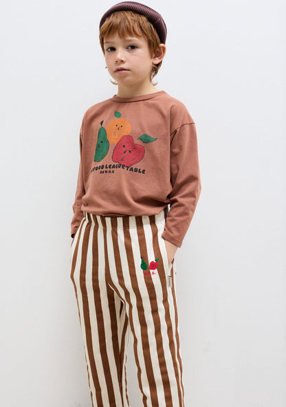 Fruity stripes sweatpants