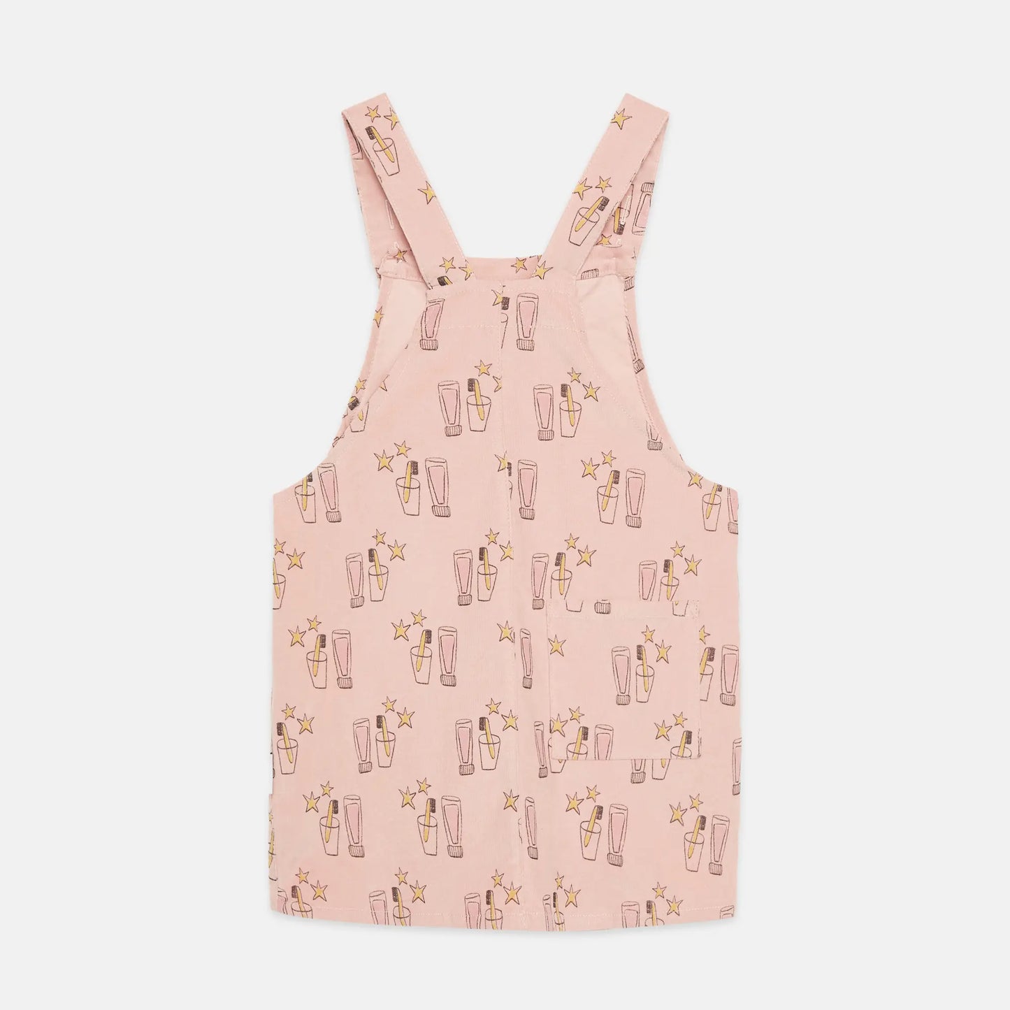 Magic toothbrush corduroy dress