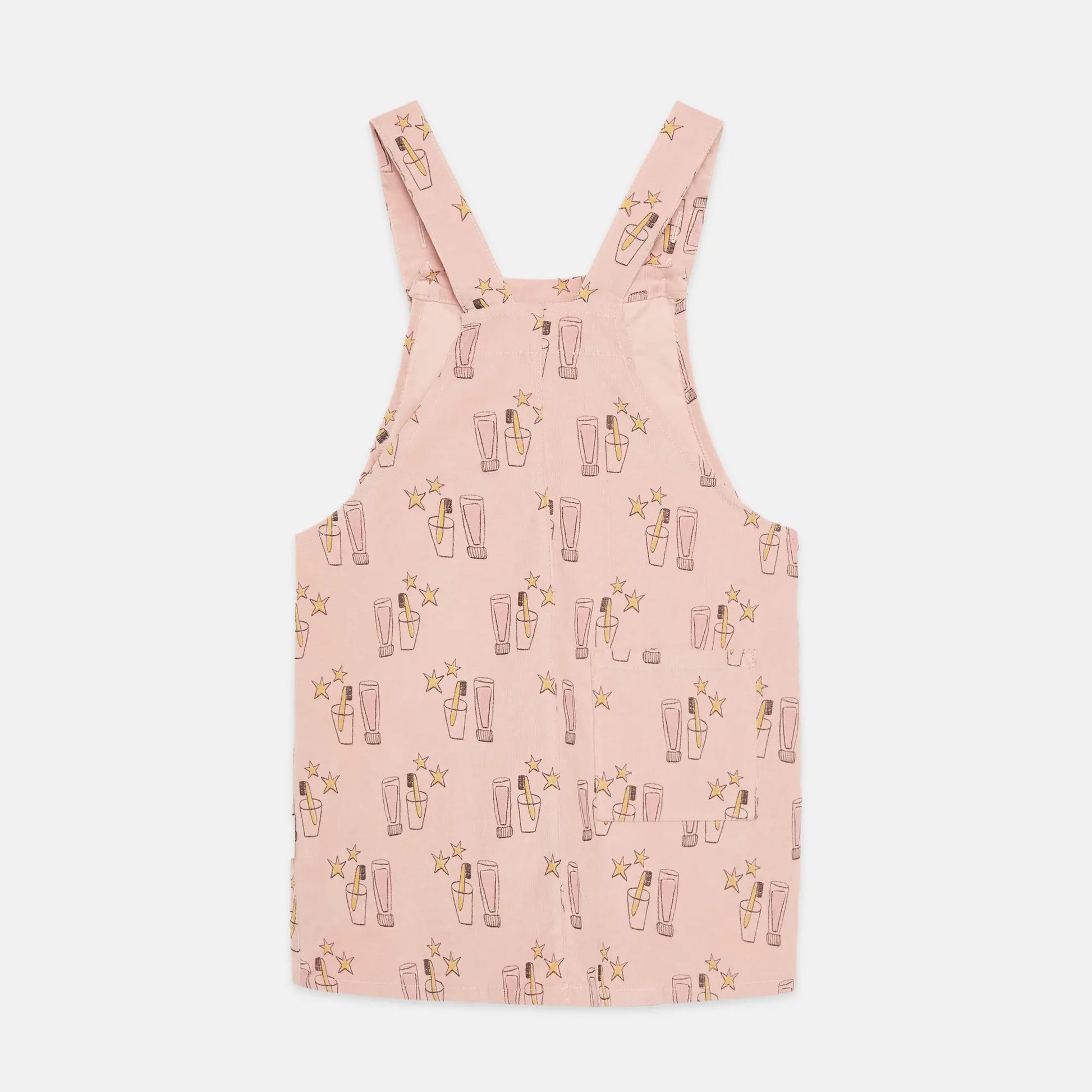 Magic toothbrush corduroy dress