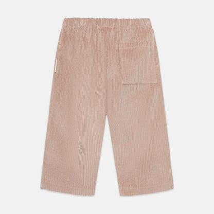 Magic toothbrush corduroy baby pants (pink)