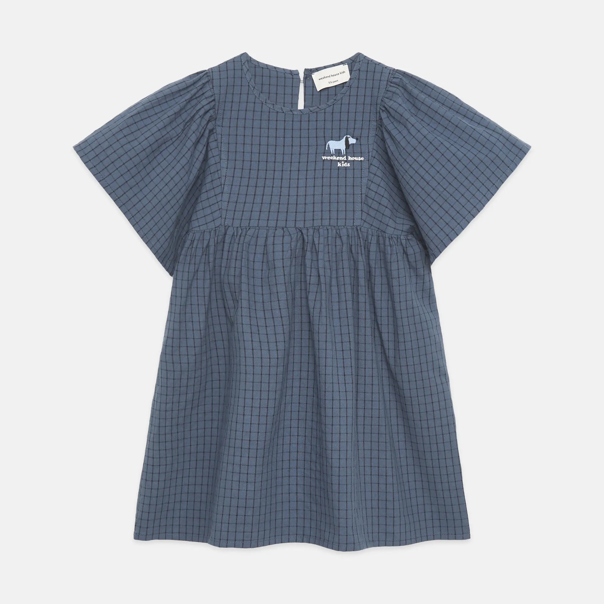 Blue Dog butterfly dress