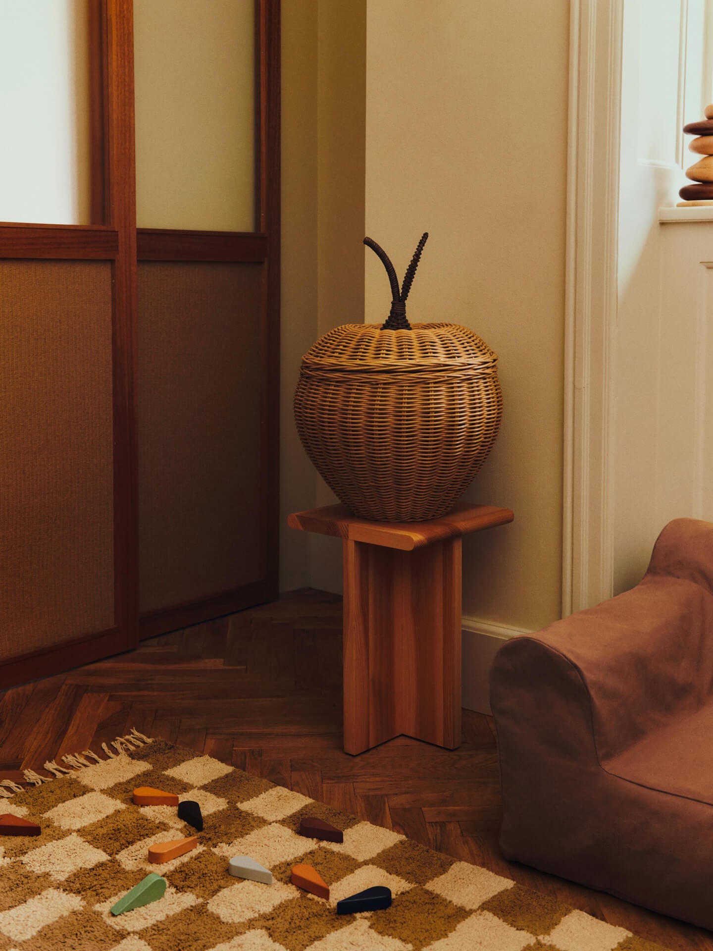 Mara Washable Rug - Tan/Warm Sand