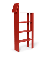 Giraffe Bookcase - Poppy Red
