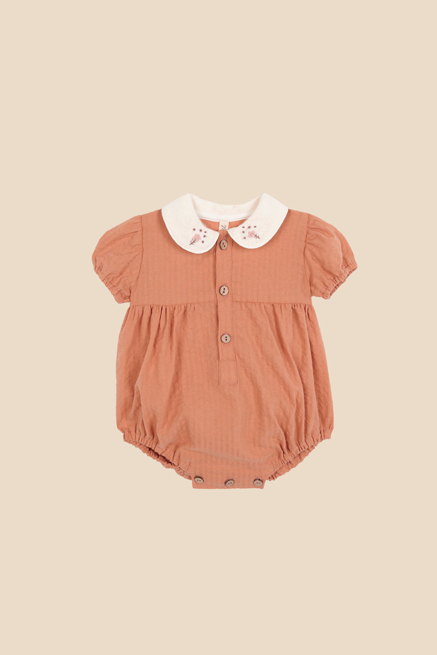 Ranita Dessert bordada recién nacido