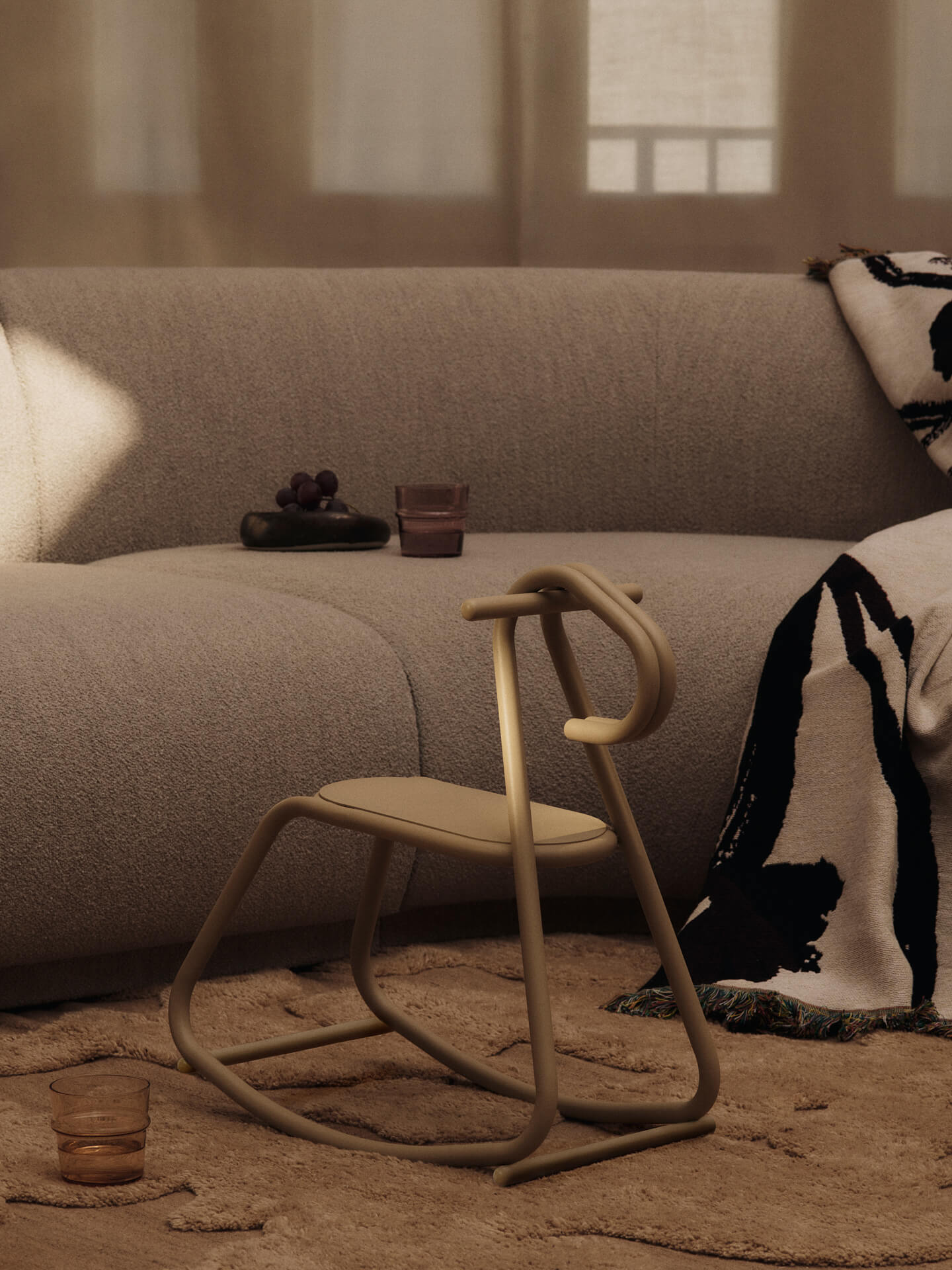 Lussi Rocking Horse - Cashmere