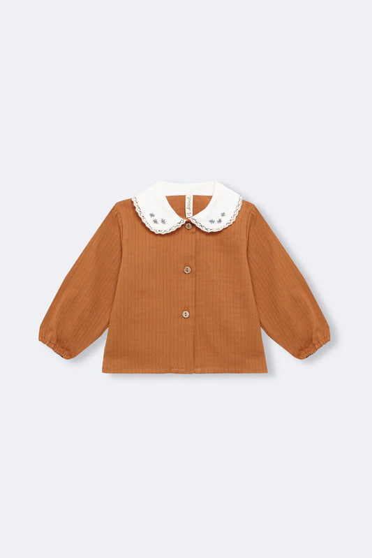 Toffee embroidered shirt baby