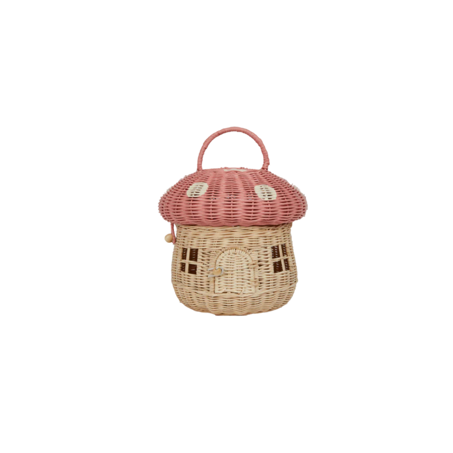 Rattan Mushroom Basket