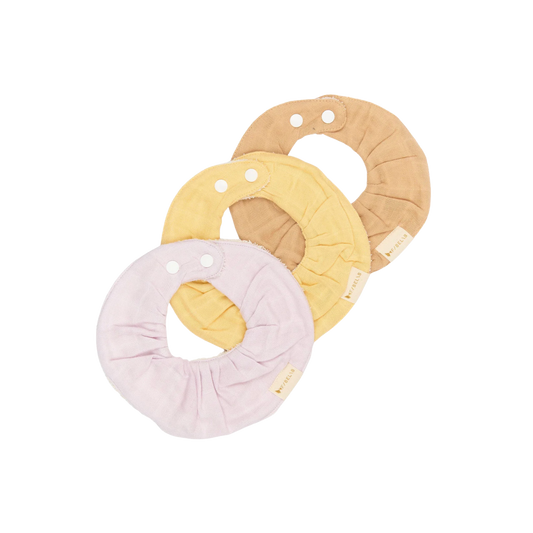 Ruffle Bib - Star Dust - 3 pack