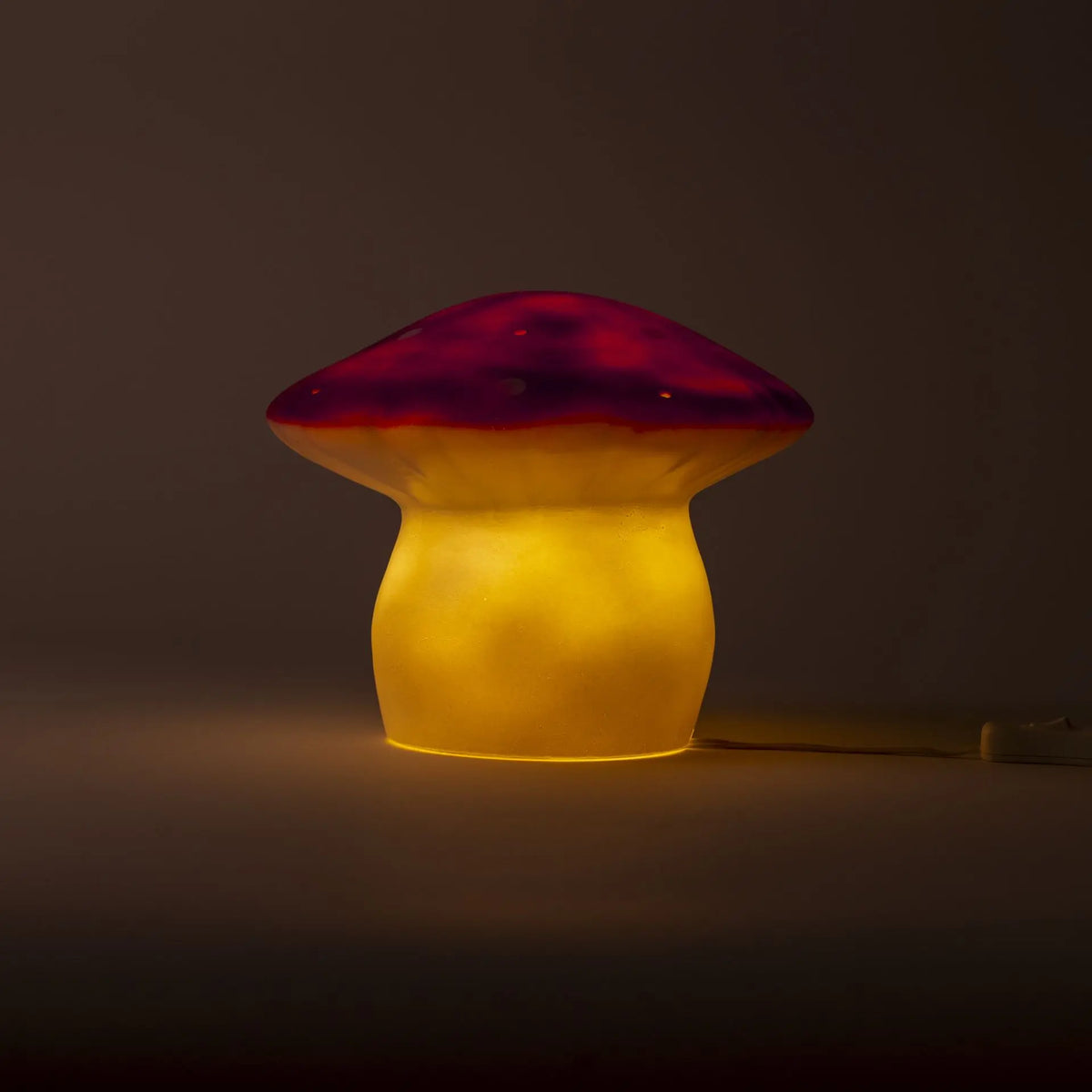 Medium Mushroom Night Lamp, Cuberdon
