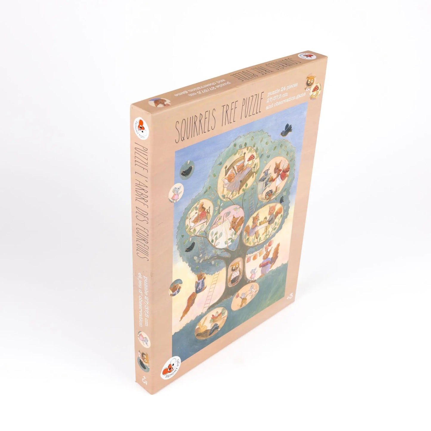 Squirrel Tree Puzzle (24 pieces)