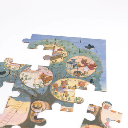 Squirrel Tree Puzzle (24 pieces)