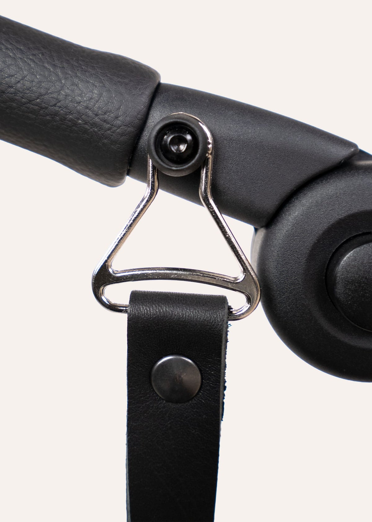 Leather bag holder