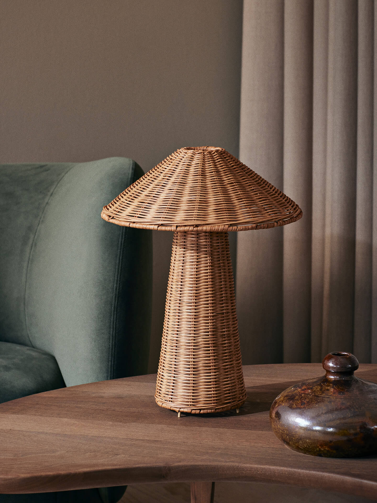 Dou Table Lamp - Natural