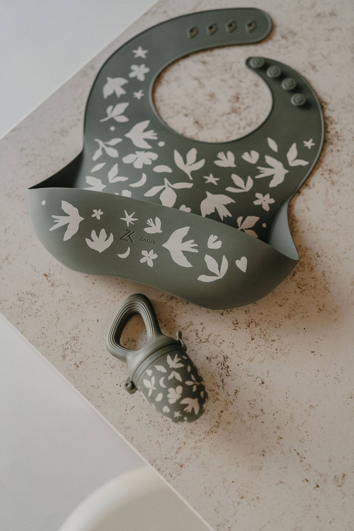 Silicone bib: Birdy