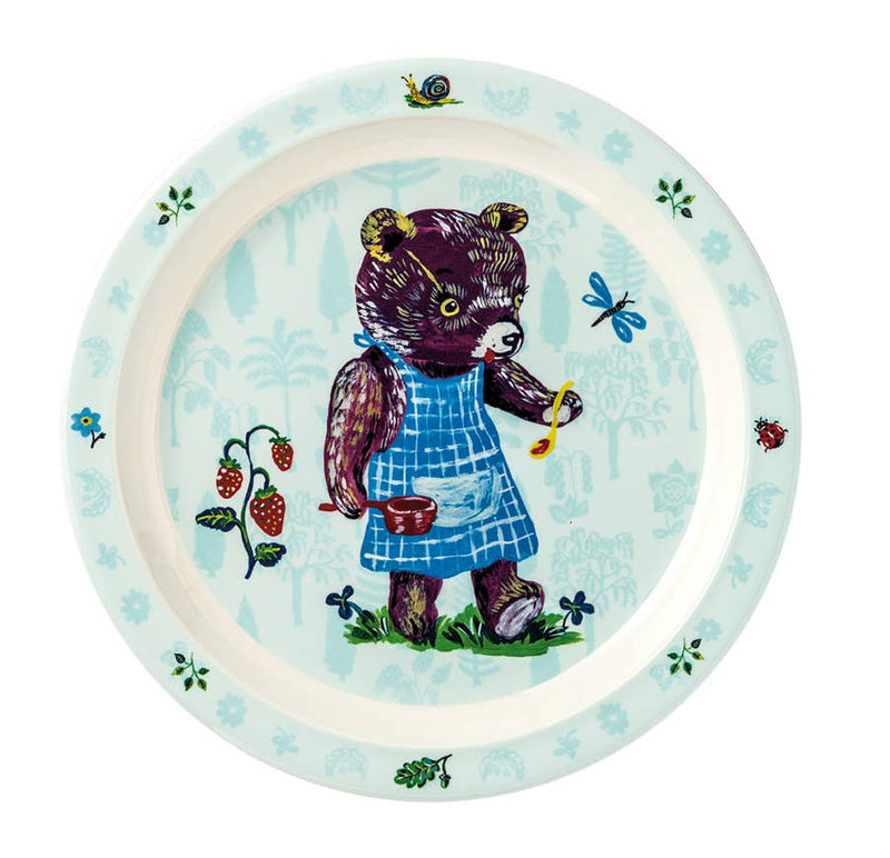 Baby plate Nathalie Lété blue