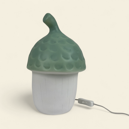 LAMP ACORN ALMOND