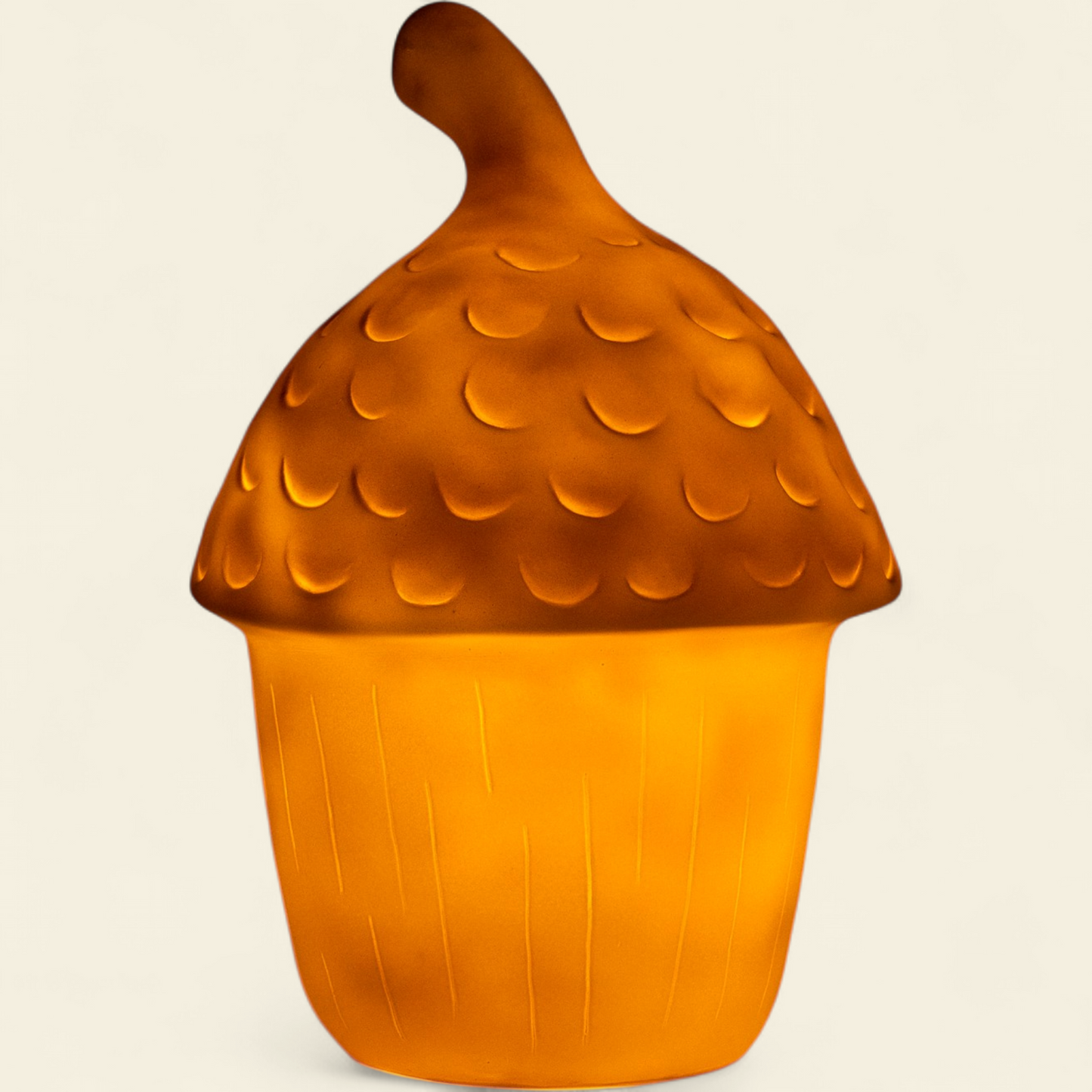 LAMP ACORN RED BRICK