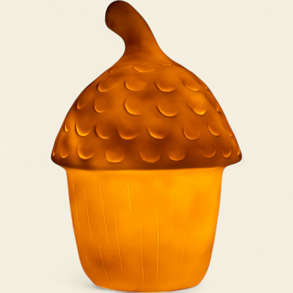 LAMP ACORN RED BRICK