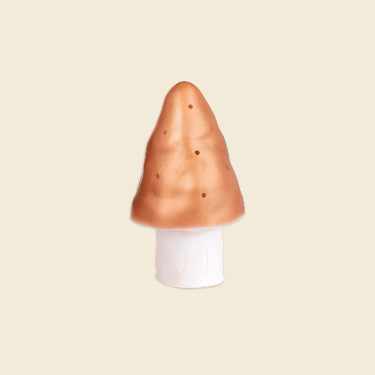 Small Mushroom Night Lamp, Copper