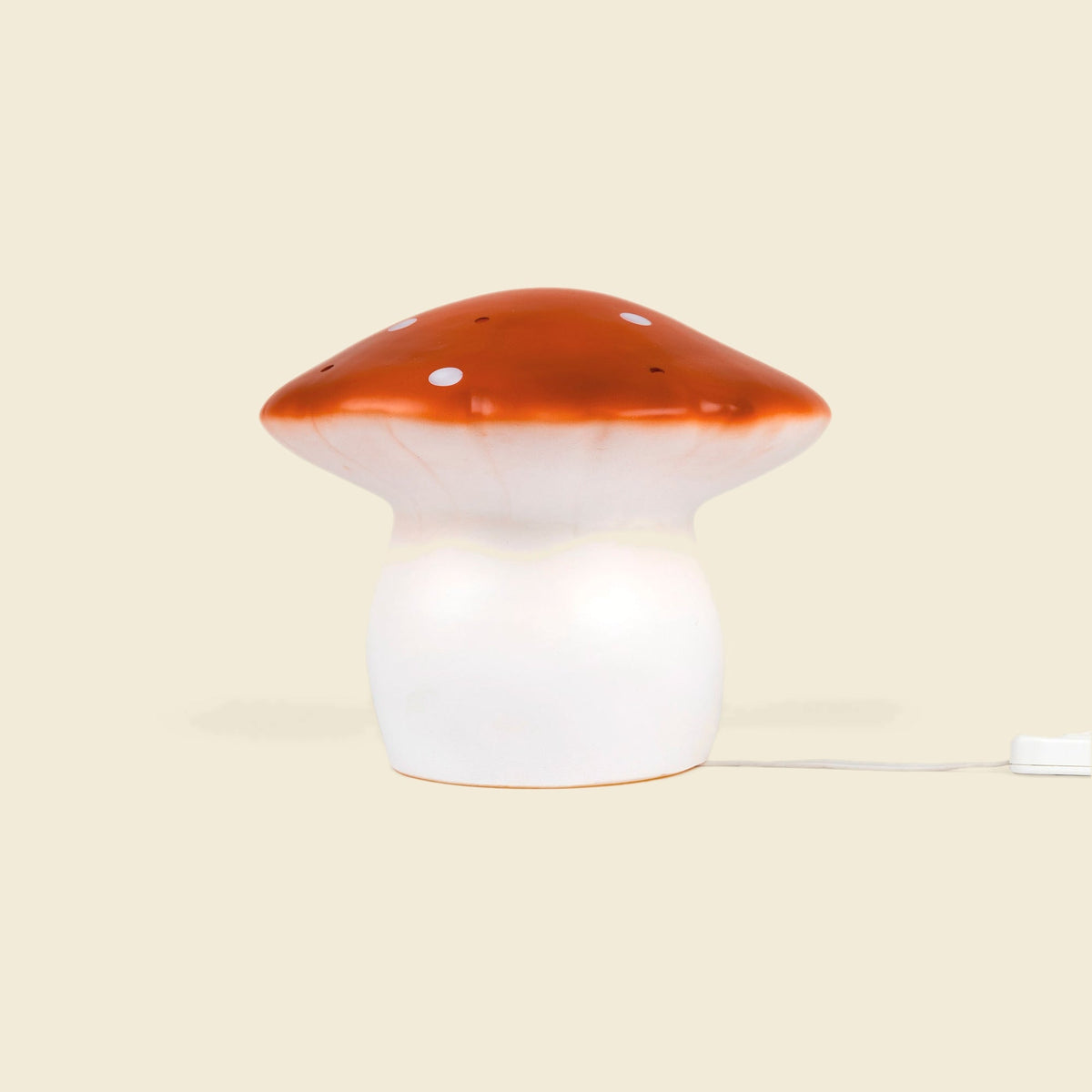 Medium Mushroom Night Lamp, Terra