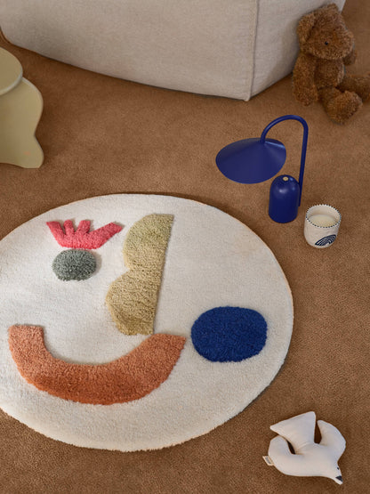 Panto Tufted Rug - Off-white