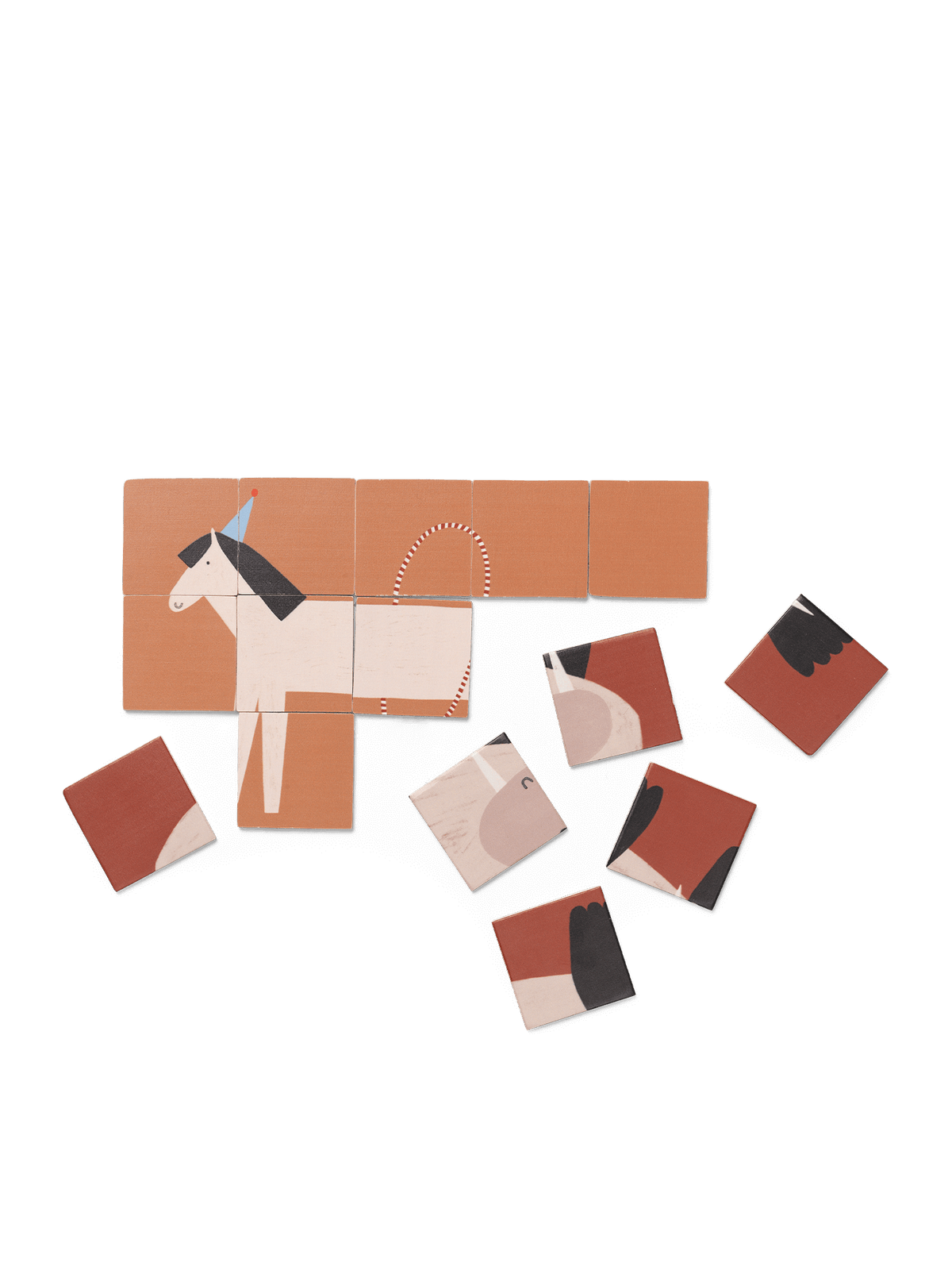 Two-Sided Puzzle - Walrus/Horse