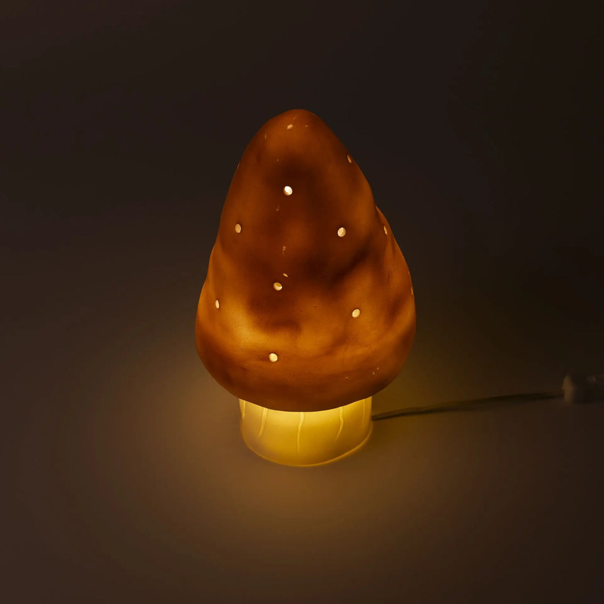 Small Mushroom Night Lamp, Lilac